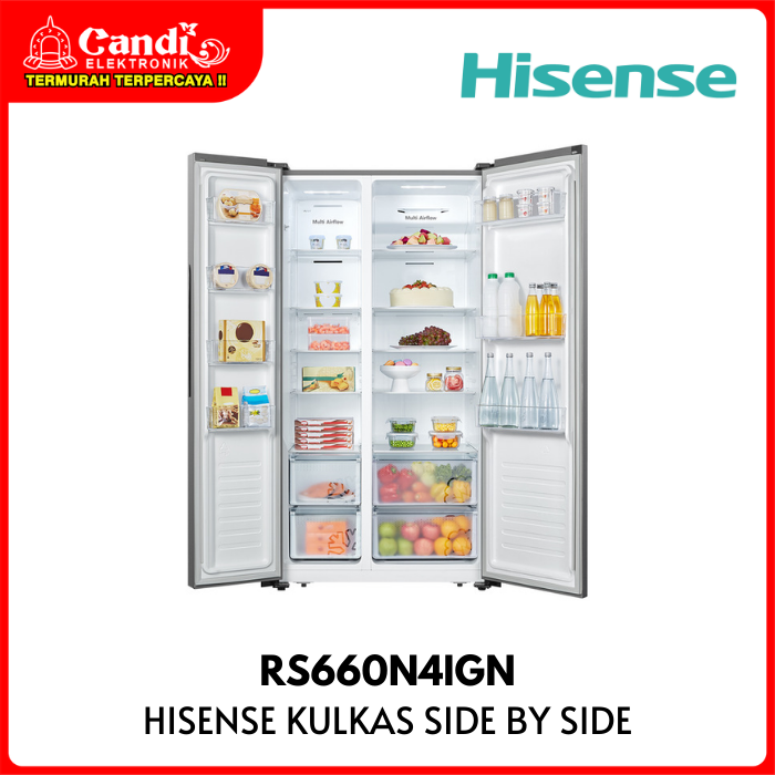 Hisense Refrigerator Side By Side  